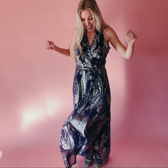 Chetta B Dresses & Skirts - Chetta B Navy Blue Special Occason Maxi Dress